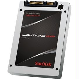 SanDisk SSD SDLTODKM-200G-5CA1 200GB 2.5 SAS 12Gb-s Lightning Ascend Gen II Brown Box