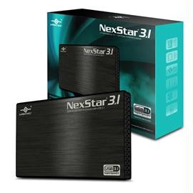 Vantec Storage NexStar 3.1 NST-270A31-BK 2.5inch SATA3 to USB3.1 GenII HDD-SSD Enclosure