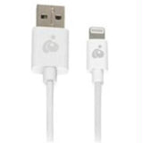 IOGEAR Cable GRUL01-WT 3.3FT Charge and Sync Flip Reversible USB to Lighting White