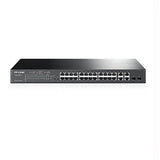 TP-Link Network T1500-28PCT 24Port 10-100Mbps + 4Port Gigabit Smart PoE+ Switch