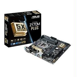 Asus Motherboard Z170M-PLUS Core i7-i5-i3 Z170 S1151 DDR4 PCI-Express 3.0 SATA MicroATX