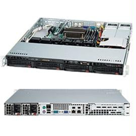 Supermicro Case CSE-813MTQ-R400CB(3YR) 1U Black 400W 4xSAS-SATA 4xFan MATX