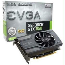 eVGA Video Card  02G-P4-2951-KR 2951 GTX 950 2GB DDR5 128Bit PCI-Express DVI-I-DVI-D-HDMI-DisplayPort