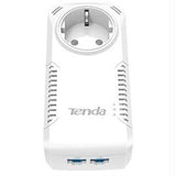Tenda Network P1002P KIT AV1000 Gigabit PowerLine Adapter AC Pass-Through