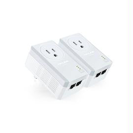 TP-Link Accessory TL-PA4020P KIT AV500 2Port Powerline Adapter with AC Pass Starter Kit