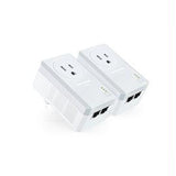 TP-Link Accessory TL-PA4020P KIT AV500 2Port Powerline Adapter with AC Pass Starter Kit