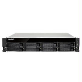 QNAP NAS TS-863U-RP-4G-US 8Bay 2U AMD Quad Core 2.0GHz 4GB DDR3L SATA RPSU RTL