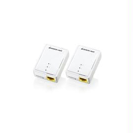 IOGEAR Network GPLB200K Powerline Nano Ethernet Bridge Kit IEEE 802.3-802.3u