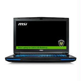 MSI Notebook WT72 6QM-423US 17.3inch E3-1505 8GBx4 128GBx2+1T M5000M Windows 10Pro 9Cell Black