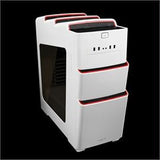 Honbon Tech Case TC-700TA-WOV1 Turbine 700 Midium Tower 1-0-(5) USB NO Power Supply White