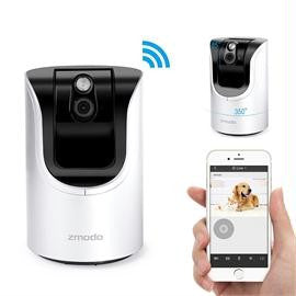 Zmodo ZH-IZV15-WAC 720p HD Pan Tilt WiFi Smart Home Camera