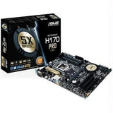 Asus Motherboard H170-PRO-CSM-C-SI Core i7-i5-i3 LGA1151 H170 DDR4 SATA PCI Express USB ATX Bulk