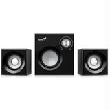 Genius Speaker 31731067101 SW-2.1 370 8W 2.1Channel Subwoofer 6W Black
