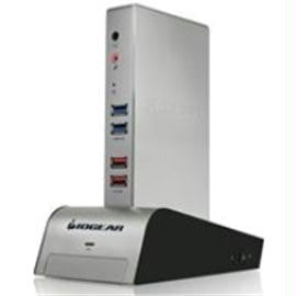 IOGEAR Accessory GUD310 Aluminum USB 3.0 Universal Docking Station with HDD Enclosure