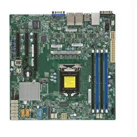 Supermicro Motherboard-X11SSH-LN4F-O LGA1151 Socket H4 E3-1200v5 Core 236 DDR4 PCI Express SATA Micro ATX  Brown Box