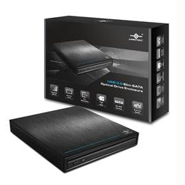 Vantec Removable Drive NST-520S3-BK NexStar USB3.0 Slim SATA Optical Drive Enclosure 12.7mm