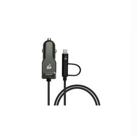 IOGEAR Accessory GPACML01 DuoLinq 2-in-1 Car Charger