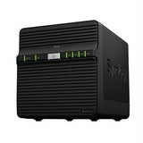 Synology Storage DS416J Network Attached Storage DiskStation 4Bay Marvell Armada 88F6828 Dual-Core Diskless