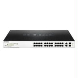 D-Link Network DGS-1100-26MP 26-Port Gigabit PoE Switch Desktop-Rackmount
