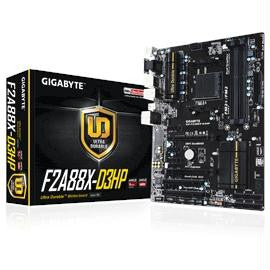 Gigabyte Motherboard GA-F2A88X-D3HP AMD FM2+ A88X DDR3 PCI Express VGA-DVI-D-HDMI ATX