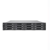 QNAP Network Attached Storage TVS-EC1280U-SAS-RP-16G-R2 12Bay Xeon E3-1246v3 16GB DDR3 SATA
