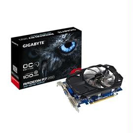 Gigabyte Video Card GV-R725OC-2GI REV5.0 R7 250 OC 2GB DDR3 128Bit PCI Express DVI-D-HDMI-D-Sub