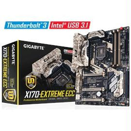 Gigabyte Motherboard GA-X170-Extreme ECC 4xDDR4 Intel-C USB 3.0-2.0 64GB