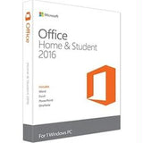 Microsoft Software 79G-04589 Office 2016 Home-Student English P2 32-64-Bit Medialess Brown Box