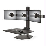 Innovative Accessory WNST-3-104 Winston Workstation 3xFreestanding Sit-Stand Vista Black