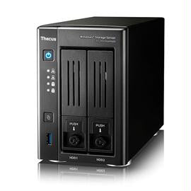 Thecus Network Attachment Storage W2810PRO 2 Bay Celeron N3160 4GB DDR3 60GB SSD WSS 2012 R2 Essential