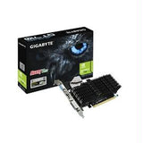Gigabyte Video Card GV-N710SL-1GL GT710 1GB DDR3 64Bit PCI Express2.0 HDMI-DVI-D-D-Sub Low Profile Silent without Fan