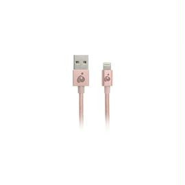 IOGEAR Cable GAUL01-RG 3.3 feet Reversible USB to Lightning Cable Rose Gold