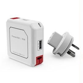 Power Cube Accessory 9301-USUHUB 4-Port USB HUB with AC Power Adapter
