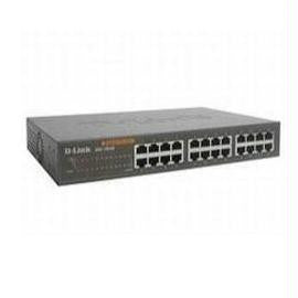 D-Link Swith DGS-1024D 24-Port 10-100-1000 Rackmountable Switch 48Gbps