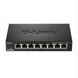 D-Link Switch DGS-108 8-Port Gigabit QoS Switch Metal Chassis Jumbo Frames