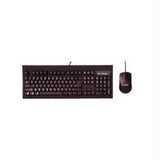 Keytronic Keyboard-Mouse TAG-A-LONG-U2 104Keys 3 Buttons USB RoHS Black