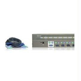 IOGEAR KVM GCS78KIT PS2 8PORT 1U KIT W-CABLE