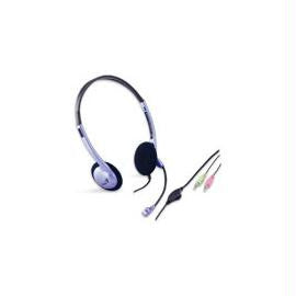 Genius Headset HS-02B Classic stereo Headset w- Vol-Mic RoHS