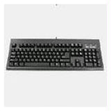 Keytronic Keyboard E06101USBB 104Keys USB w- Large L Shape Enter Key 2-port Hub Black