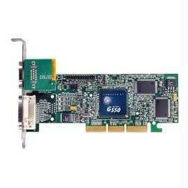 Matrox Video Card G55+MDHA32DSF Millennium G550 AGP4X 32MB Dual-RGB DVI-TV-Out