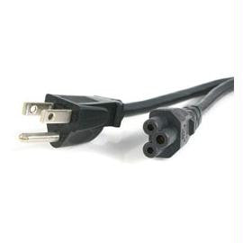 StarTech 6 ft Standard Laptop Power Cord -  NEMA 5-15P to C5
