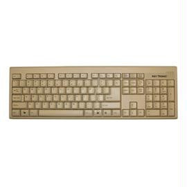 Keytronic Keyboard KT400P1 PS2 Beige Large L shape Enter Key