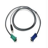 IOGEAR Cable G2L5202U USB KVM Cable 6Ft 15Pin HDB Male Bare