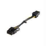 StarTech Cable PCIEX68ADAP PCI Express 6-pin to 8-pin Power Adapter Cable