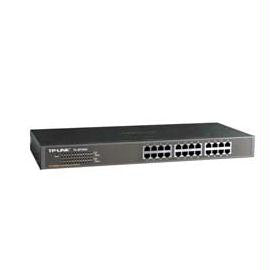 TP-Link Network TL-SF1024 24Port 10-100M Switch RJ45 Ports 1U 19inch  Rack-Mountable Steel Case