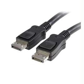 StarTech Cable DISPLPORT15L 15 ft DisplayPort Cable with Latches